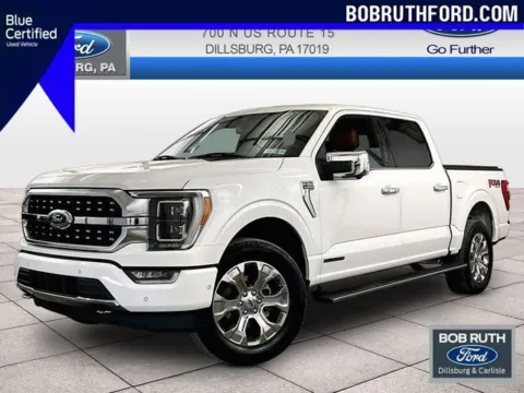 White 2022 Ford F-150 Platinum for sale in Dillsburg, PA