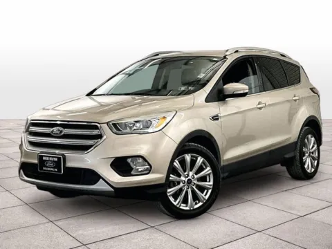 White 2017 Ford Escape Titanium for sale in Dillsburg, PA