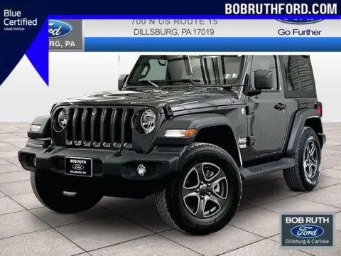 Gray 2018 Jeep Wrangler Sport S for sale in Dillsburg, PA