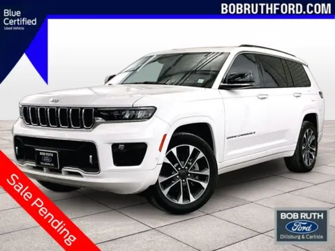 White 2021 Jeep Grand Cherokee L Overland for sale in Dillsburg, PA