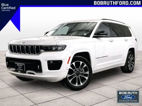 White 2021 Jeep Grand Cherokee L Overland for sale in Dillsburg, PA