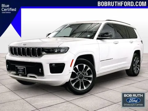 White 2021 Jeep Grand Cherokee L Overland for sale in Dillsburg, PA