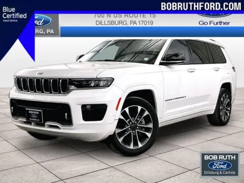 White 2021 Jeep Grand Cherokee L Overland for sale in Dillsburg, PA