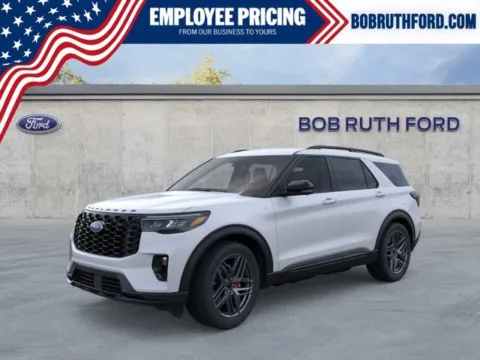 White 2026 Ford Explorer ST-Line for sale in Dillsburg, PA