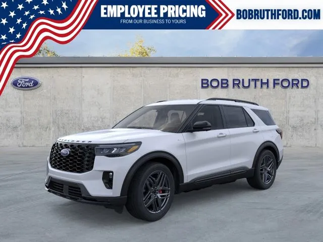 White 2026 Ford Explorer ST-Line for sale in Dillsburg, PA
