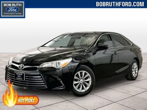 Black 2016 Toyota Camry LE for sale in Dillsburg, PA