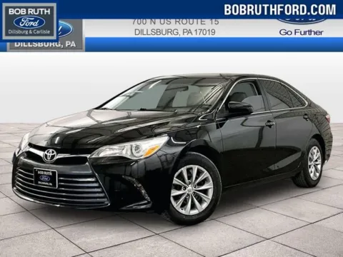Black 2016 Toyota Camry LE for sale in Dillsburg, PA