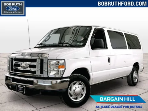 White 2014 Ford Econoline Wagon XLT for sale in Dillsburg, PA
