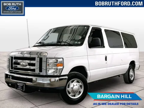 White 2014 Ford Econoline Wagon XLT for sale in Dillsburg, PA