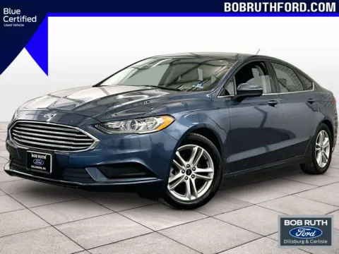 Blue 2018 Ford Fusion SE for sale in Dillsburg, PA