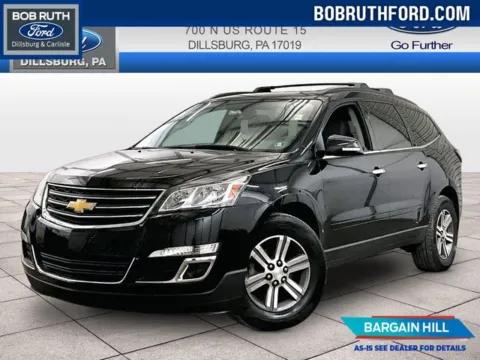 Black 2017 Chevrolet Traverse LT for sale in Dillsburg, PA