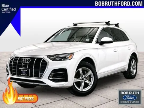 White 2023 Audi Q5 40 Premium for sale in Dillsburg, PA