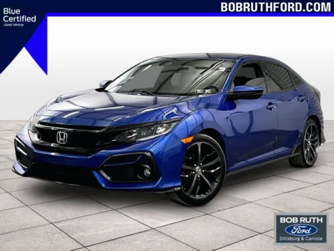 Blue 2020 Honda Civic Hatchback Sport for sale in Dillsburg, PA