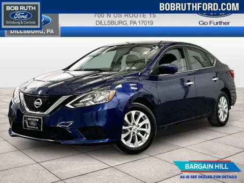 Blue 2019 Nissan Sentra SV for sale in Dillsburg, PA