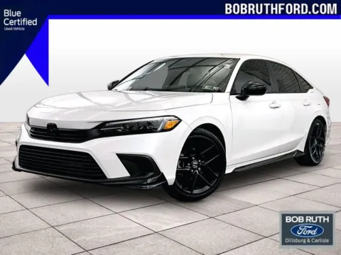 White 2022 Honda Civic Sport for sale in Dillsburg, PA