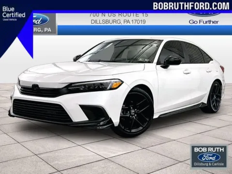 White 2022 Honda Civic Sport for sale in Dillsburg, PA
