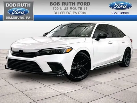 White 2022 Honda Civic Sport for sale in Dillsburg, PA