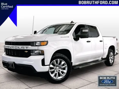 White 2021 Chevrolet Silverado 1500 Custom for sale in Dillsburg, PA