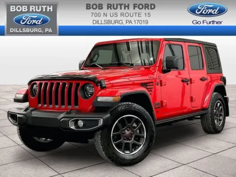 Red 2021 Jeep Wrangler Unlimited Sport S for sale in Dillsburg, PA