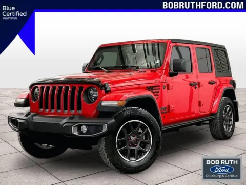 Red 2021 Jeep Wrangler Unlimited 80th Anniversary for sale in Dillsburg, PA