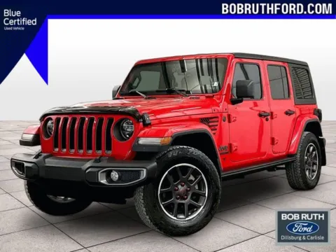Red 2021 Jeep Wrangler Unlimited Sport S for sale in Dillsburg, PA