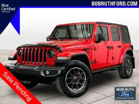 Red 2021 Jeep Wrangler Unlimited Sport for sale in Dillsburg, PA