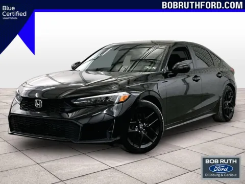 Black 2026 Honda Civic Hatchback Hybrid Sport for sale in Dillsburg, PA