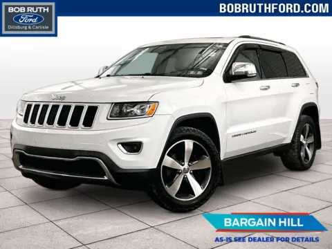 White 2014 Jeep Grand Cherokee Limited for sale in Dillsburg, PA