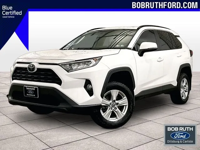 White 2020 Toyota RAV4 XLE for sale in Dillsburg, PA