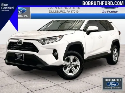 White 2020 Toyota RAV4 XLE for sale in Dillsburg, PA