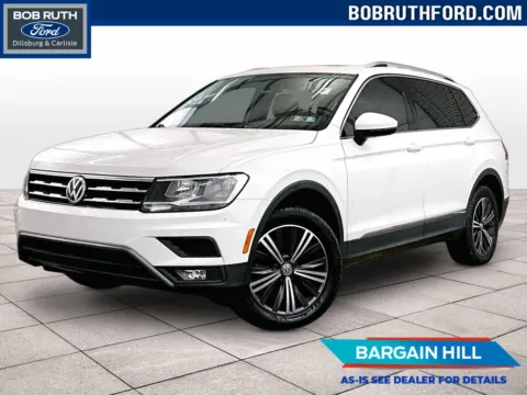 White 2018 Volkswagen Tiguan SEL for sale in Dillsburg, PA