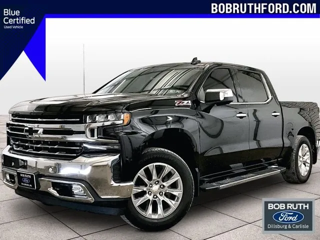 Black 2019 Chevrolet Silverado 1500 LTZ for sale in Dillsburg, PA