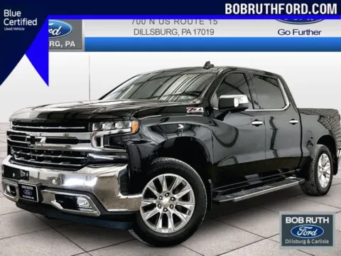 Black 2019 Chevrolet Silverado 1500 LTZ for sale in Dillsburg, PA