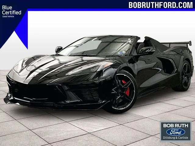 Black 2022 Chevrolet Corvette Stingray for sale in Dillsburg, PA