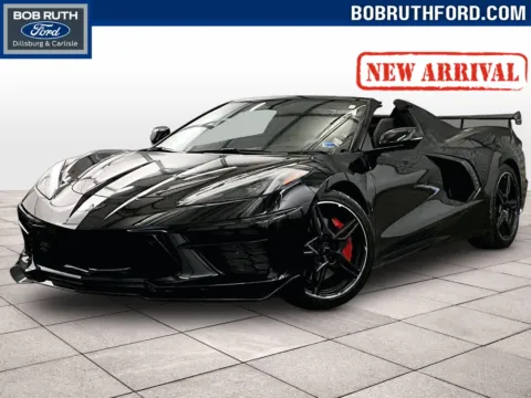 Black 2022 Chevrolet Corvette 3LT for sale in Dillsburg, PA