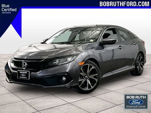 Gray 2019 Honda Civic Sport for sale in Dillsburg, PA