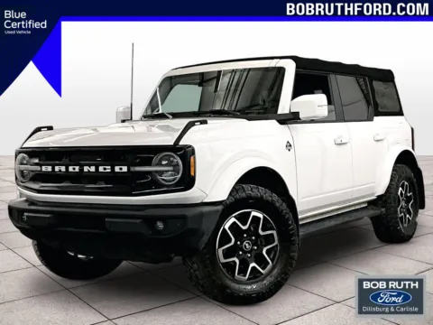 White 2021 Ford Bronco Outer Banks for sale in Dillsburg, PA