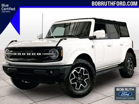 White 2021 Ford Bronco Outer Banks for sale in Dillsburg, PA