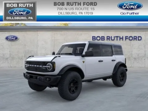 White 2026 Ford Bronco Badlands for sale in Dillsburg, PA