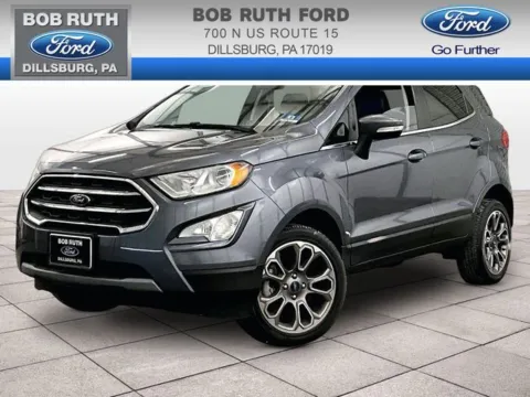 Gray 2018 Ford EcoSport Titanium for sale in Dillsburg, PA