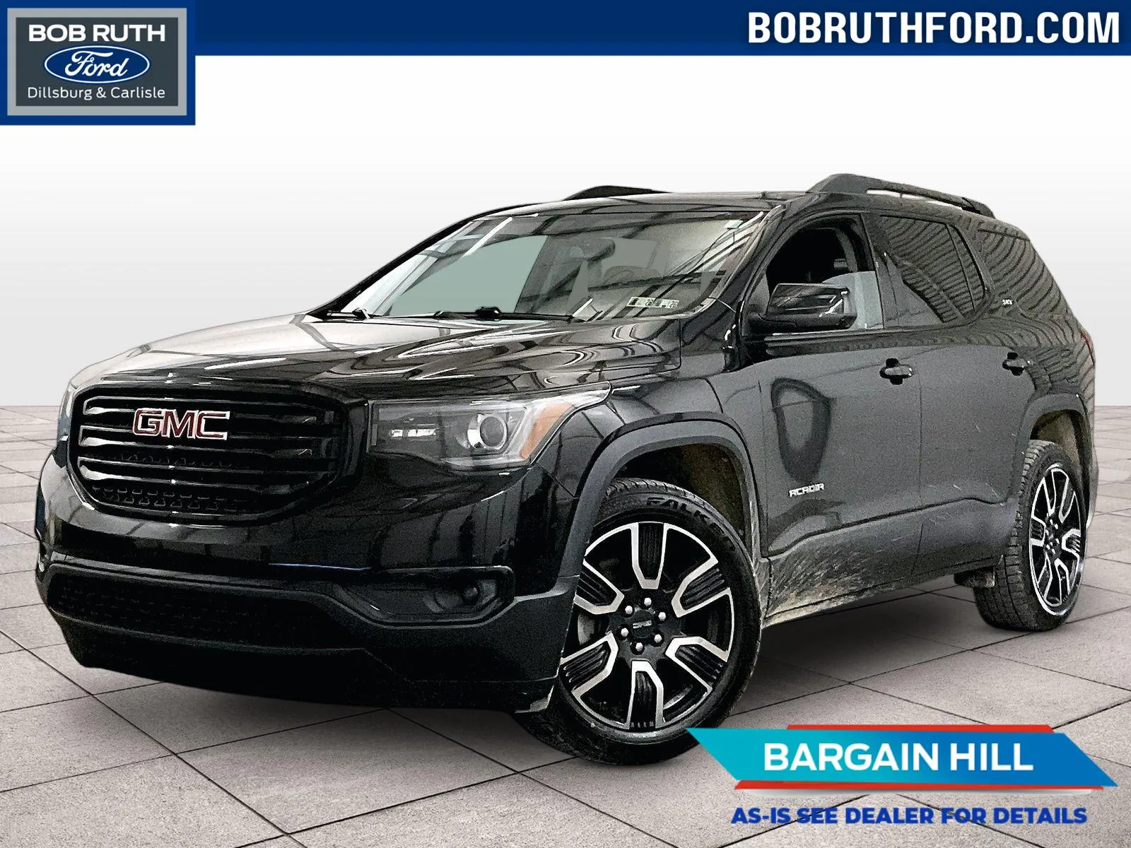 Black 2019 GMC Acadia SLT for sale in Dillsburg, PA