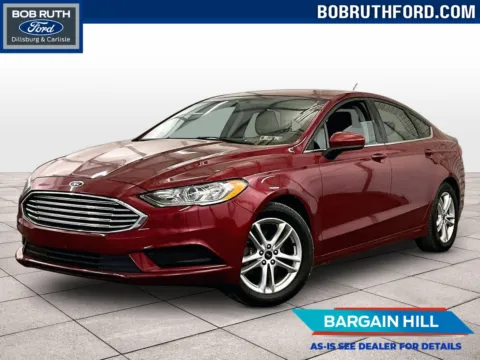 Red 2018 Ford Fusion SE for sale in Dillsburg, PA
