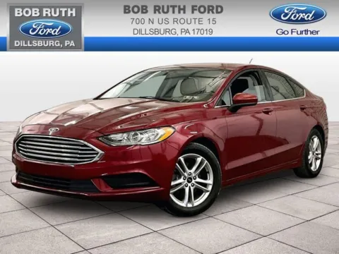 Red 2018 Ford Fusion SE for sale in Dillsburg, PA