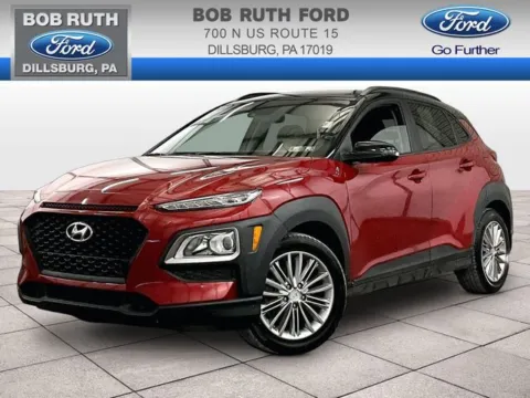 Red 2021 Hyundai Kona SEL for sale in Dillsburg, PA