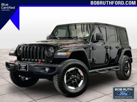 Black 2020 Jeep Wrangler Unlimited Rubicon for sale in Dillsburg, PA