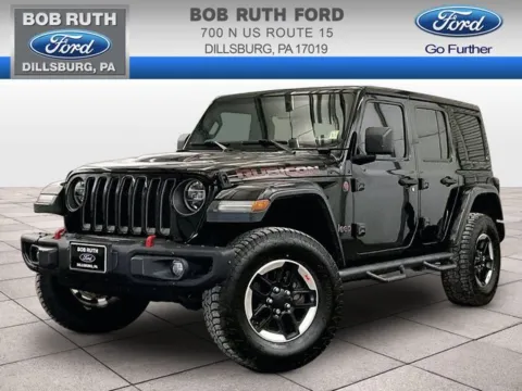 Black 2020 Jeep Wrangler Unlimited Rubicon for sale in Dillsburg, PA
