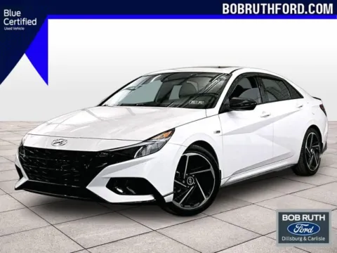 White 2023 Hyundai Elantra N Line for sale in Dillsburg, PA