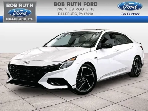 White 2023 Hyundai Elantra N Line for sale in Dillsburg, PA