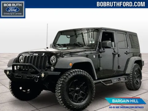 Black 2016 Jeep Wrangler Unlimited Sport for sale in Dillsburg, PA