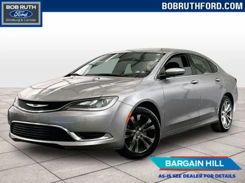 Silver 2015 Chrysler 200 Limited for sale in Dillsburg, PA